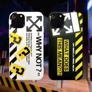 オフホワイト スマホケース 人気 コーデにシックさをます限定品 Off-White コピー ブランド ブラック ホワイト 大好評 最安値