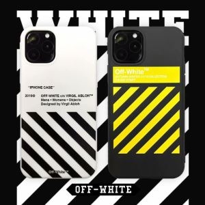 Off-White iPhone ケース 最旬のトレンドの大本命 オフホワイト コピー ブラック ホワイト カジュアル ストリート 最高品質