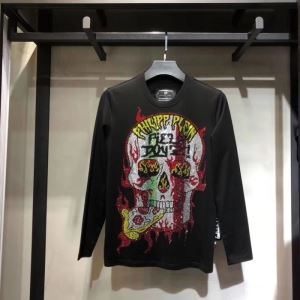 PHILIPP PLEIN 定番人気の2019秋冬モデル フィリッププレイン 秋のおしゃれをスタートする人気新作長袖/Tシャツ