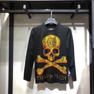 長袖/Tシャツ PHILIPP PLEIN フィリッププレイン冬の人気ブランドとなった  2019秋冬最安価格新品