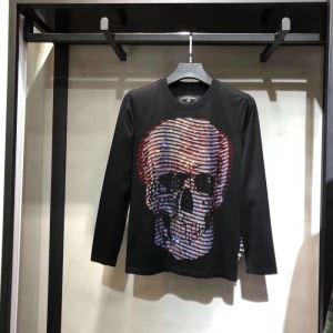 PHILIPP PLEIN  長袖/Tシャツ 2019秋冬活躍人気定番新作  フィリッププレイン最高峰の秋冬激安新作