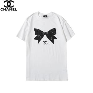 半袖Tシャツ　ファッションセール値下げ2色可選 春夏2020トレンドカラー CHANEL　春夏にオススメ