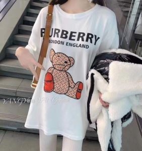 お買い得得価　バーバリー Tシャツ コピー　可愛いプリントデ...