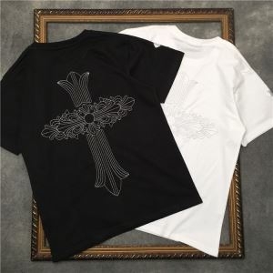 2色可選今だけ特別価格ホリデー限定 半袖Tシャツ クロムハーツ CHROME HEARTS 2020春夏トレンドファション