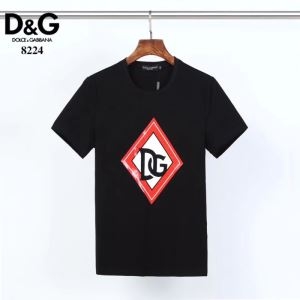 2色可選 ホリデー限定の新作が登場 半袖Tシャツ 春夏2020トレンドカラードルチェ＆ガッバーナ Dolce&Gabbana