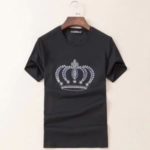 激安から手に入る  3色可選 ドルチェ＆ガッバーナ Dolce&Gabbana 2020普段使いしやすい 半袖Tシャツ