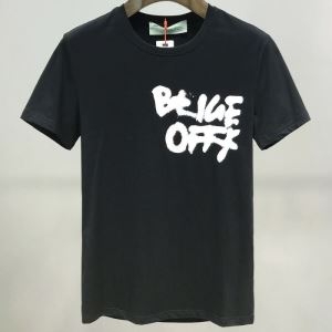 半袖Tシャツ 2色可選 2020SSコレクション Off-White 旬なアイテムが見つかる オフホワイト