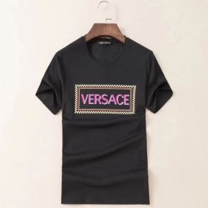 洗練された品のある限定品 ヴェルサーチ Tシャツ コピー メンズ VERSACE ３色可選 ロゴいり 2020人気 限定新作 最低価格