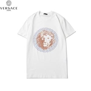 おしゃれ度を高める限定品 VERSACE Tシャツ ヴェルサーチ 服 サイズ メンズ コピー ブラック ホワイト 2020新作 セール
