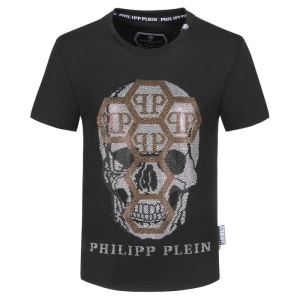 新しいファッションの流れ  半袖Tシャツ 2020最新人気高い フィリッププレイン PHILIPP PLEIN