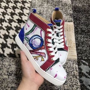 クリスチャンルブタン スニーカー 優しいイメージが素敵 メンズ コピー Christian Louboutin ブランド 最高品質 3180655W146