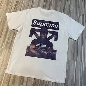 SUPREME × Off-White 最も勢いのある新商品 シュプリーム コピー 半袖Tシャツ ストリート感あふれる