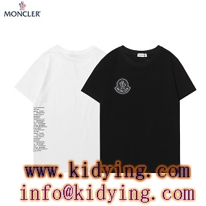 今季トレンドスタイルご紹介 MONCLER モンクレール 激安 tシャツ プリント 半袖 シンプルで合わせやすい