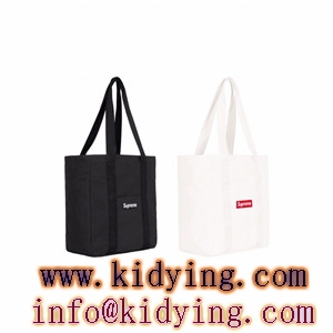 手頃な価格に新作Supreme 20FW Canvas Tote box logo シュプリーム キャンパスバッグ 偽物