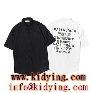 BALENCIAGA人気定番 バレンシアガ コピー 半袖シャツ シンプルで高品質着回し 気兼ねなく着られる