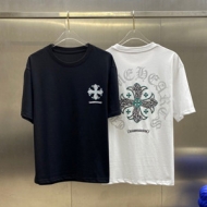 クロムハーツロゴ 大きいバックプリント 防臭/消臭/抗菌 メンズ Tシャツ コピー