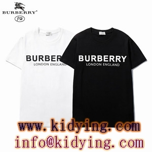 バーバリー 定番人気tシャツ 合わせやすいBurberryメ...