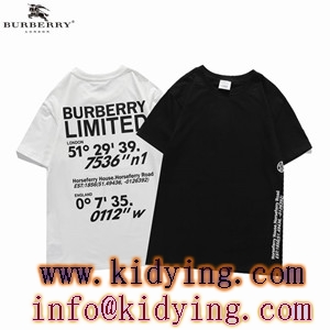 Burberry  tシャツスーパーコピー カラーはベーシックなホワイト、ブラックと2色展開