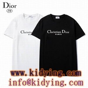 中央ディオールブランド英字ロゴDIOR メンズ半袖ｔシャツ激...