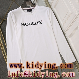 MONCLER モンクレール コピー 長袖tシャツ 無地のデ...