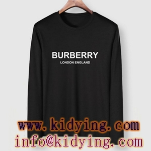 BURBERRY バーバリー コピー 長袖tシャツ 多色展開 シンプルで着心地よい ストレスフリー