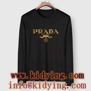 PRADA プラダ コピー 長袖ｔシャツ 4色可選 快適な着心地を実現 幅広いシーンで着用でき インナー