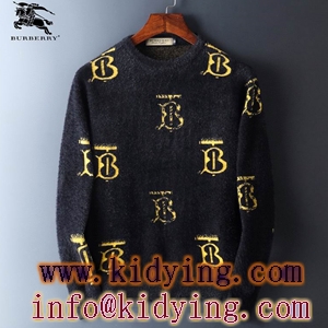 2022秋冬コレクションのテーマになる BURBERRY バーバリー コピー セーター 新着 ロゴ入り 3色可選