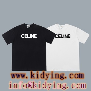 安い買い物CELINE新作半袖ｔシャツコピー使いやすい 男女...