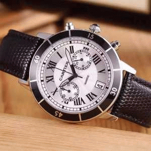 2016  カルティエ  CARTIER海外セレブ定番愛用  5針クロノグラフ 日付表示 男性用腕時計 4色可選
