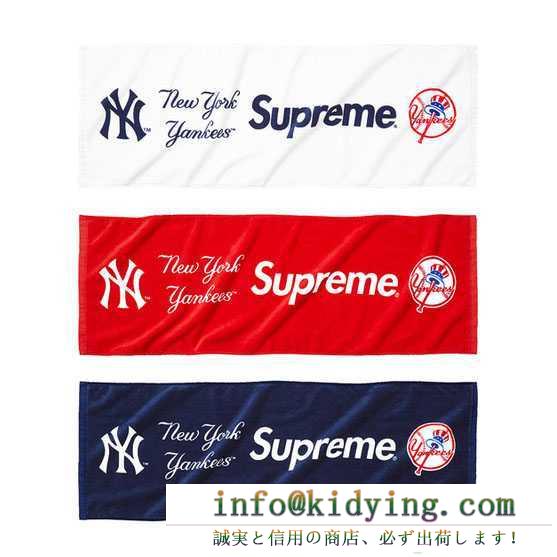 高品質 supreme 15ss new york yankees towel 5色可選
