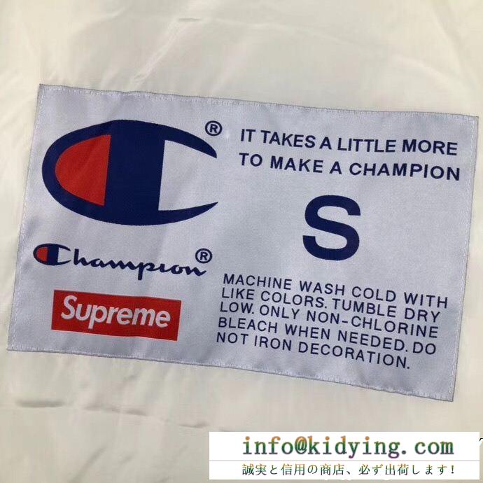 シュプリーム supreme ブルゾン 3色可選 supreme champion label coaches jacket 数量限定大得価