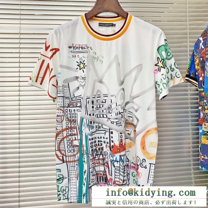 Dolce&Gabbana ドルチェ＆ガッバーナ 半袖tシャツ 話題の新作夏新品 安心の関税送料込 19ss 新作 今年は先取り