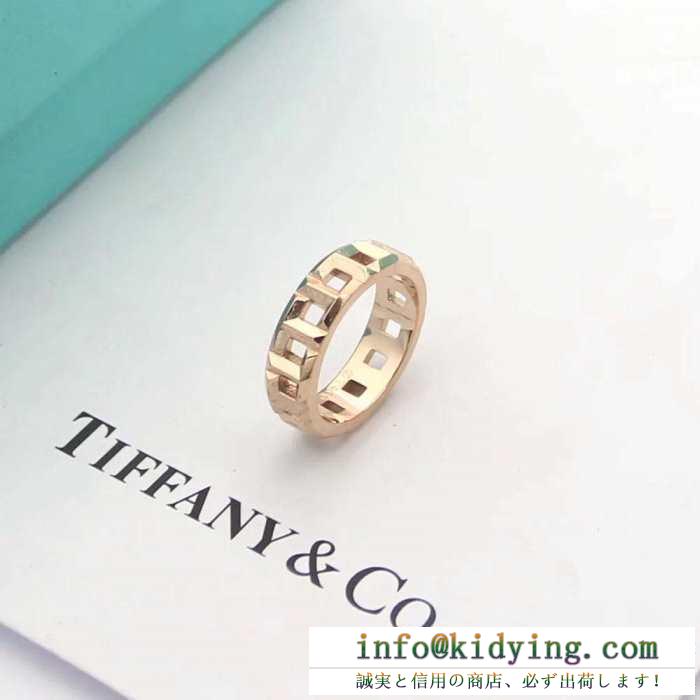 Tiffany & co レディース リング シンプルでシックな着こなしに最適 ティファニー コピー 多色選択可 日常 おすすめ 最低価格