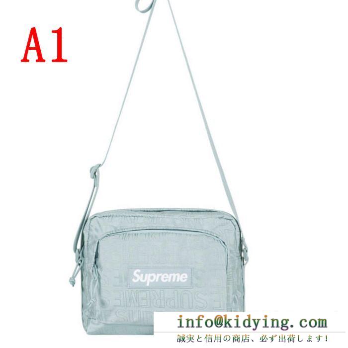 安定感があり supreme 19ss 46th shoulder bag シュプリーム supreme 4色可選 斜め掛けバッグ