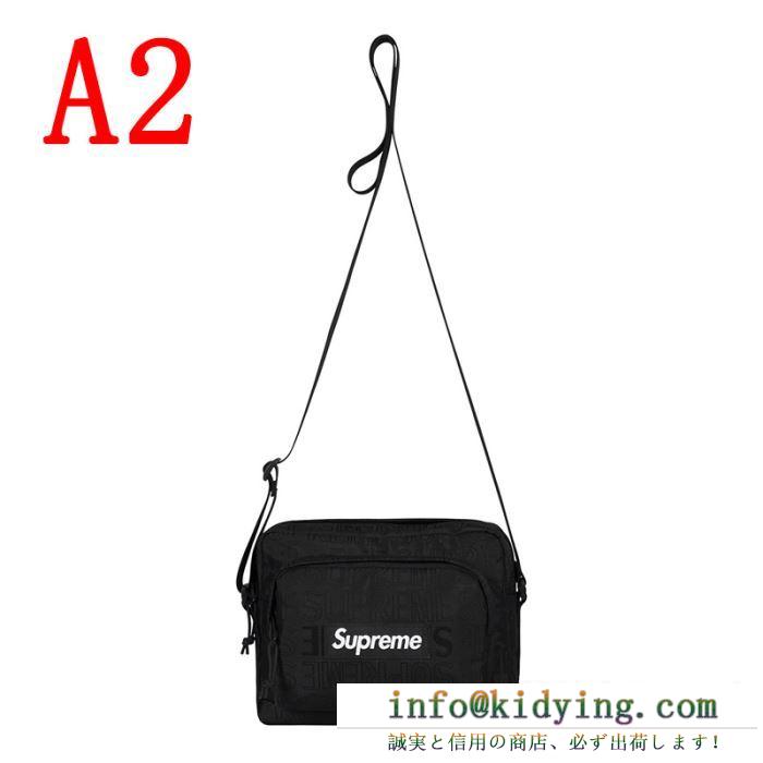 安定感があり supreme 19ss 46th shoulder bag シュプリーム supreme 4色可選 斜め掛けバッグ