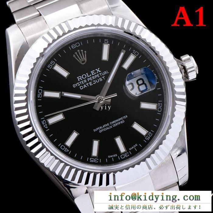 VIP 先行セール2019年夏 関税補償新作限定大人可愛い rolex ロレックス 腕時計 4色選択可