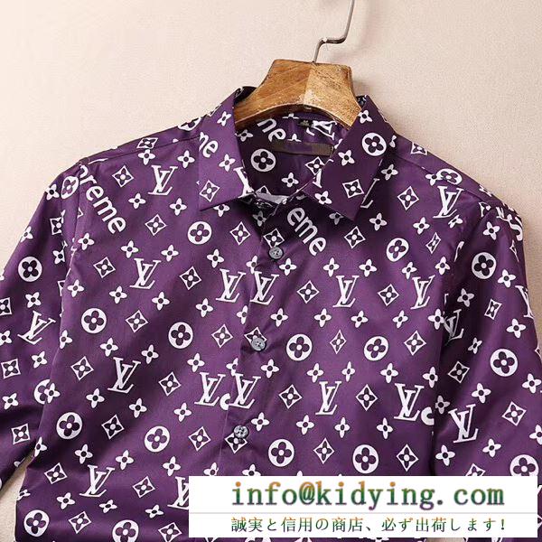 3色可選  上品な落ち感ある ルイ ヴィトン使い勝手のよさが魅力  LOUIS VUITTONシャツ 19SS 待望の新作カラー
