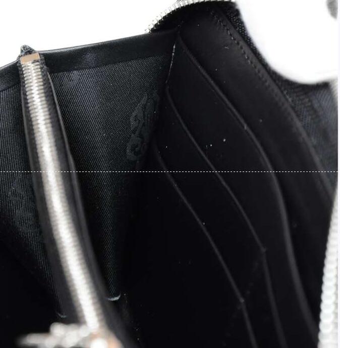 シルバーのフレア パッチ bフレア ヘビーレザーのクロムハーツ 財布 新作 chrome hearts rec f zip#2 bs ブラック お買い得大人気なメンズ ファスナーロングウォレット.