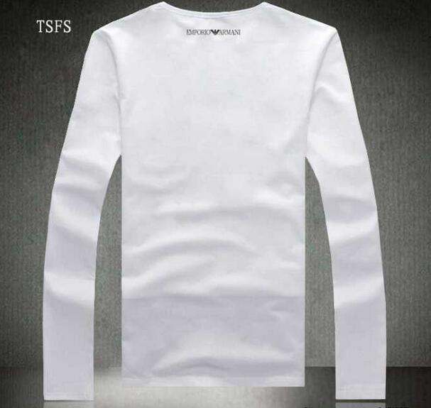 ご好評 アルマーニ 激安 コピー armani 伸縮性のある長袖tシャツ 2色可選