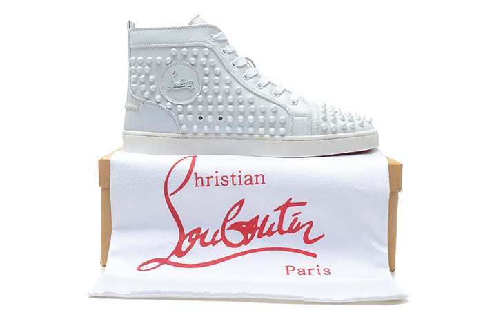 2017最新作のCHRISTIAN louboutinルブタン偽物スダッズルブタン スニーカー 白ビジネスシューズ靴男性カジュアル