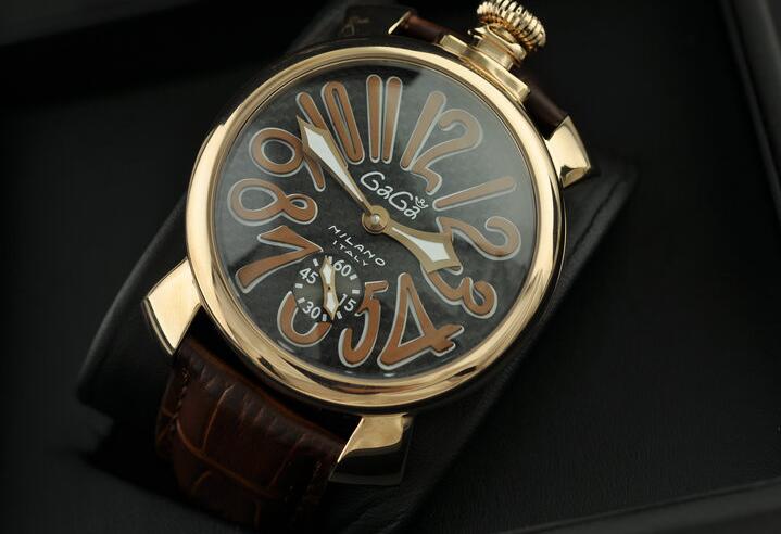 80％OFF GaGa MILANO ガガミラノ  マニュアーレ マヌアーレ 48mm 5010.12S  高級感 メンズ腕時計