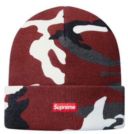 ファッションなシュプリームニット帽SUPREME box logo 偽物ニットキャップカモフラージュ柄プレゼント