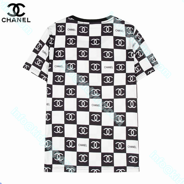 シャネル メンズ 半袖tシャツ CHANEL ロゴ 激安 スーパーコピー 偽物