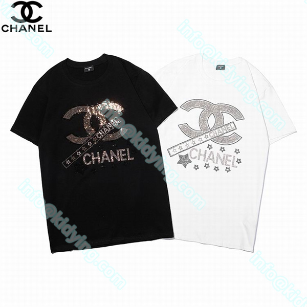 シャネル メンズ 半袖tシャツ CHANELロゴ 激安 スーパーコピー 偽物