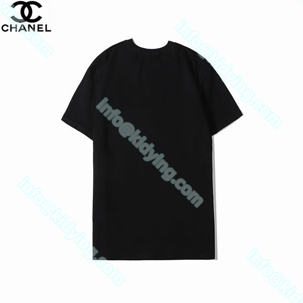 シャネル メンズ 半袖tシャツ CHANELロゴ 激安 スーパーコピー 偽物