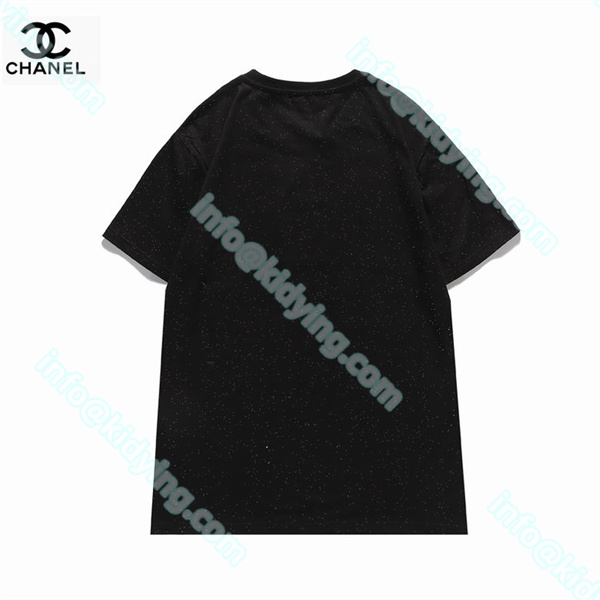 シャネル メンズ 半袖tシャツ CHANELロゴ 激安 スーパーコピー 偽物