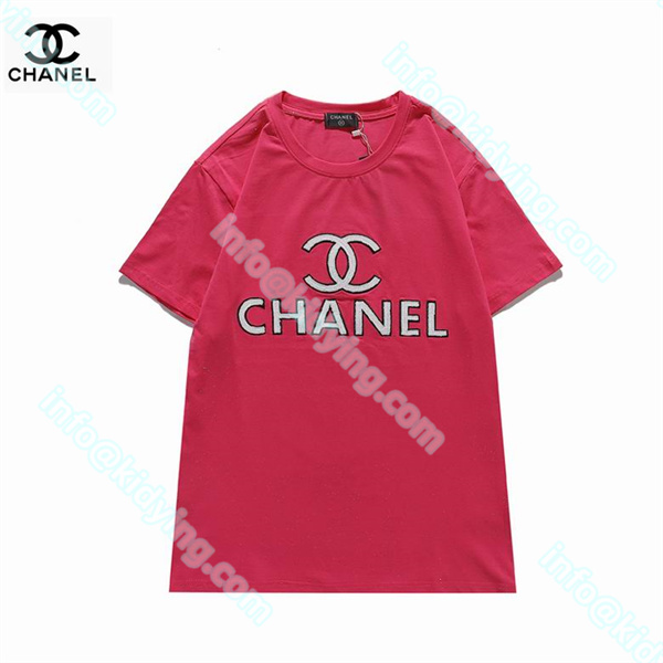 シャネル メンズ 半袖tシャツ CHANELロゴ 激安 スーパーコピー 偽物
