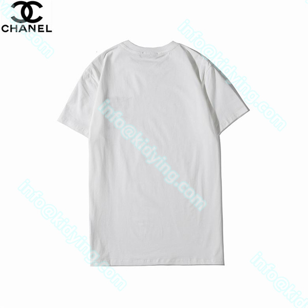 シャネル メンズ 半袖tシャツ CHANELロゴ 激安 スーパーコピー 偽物