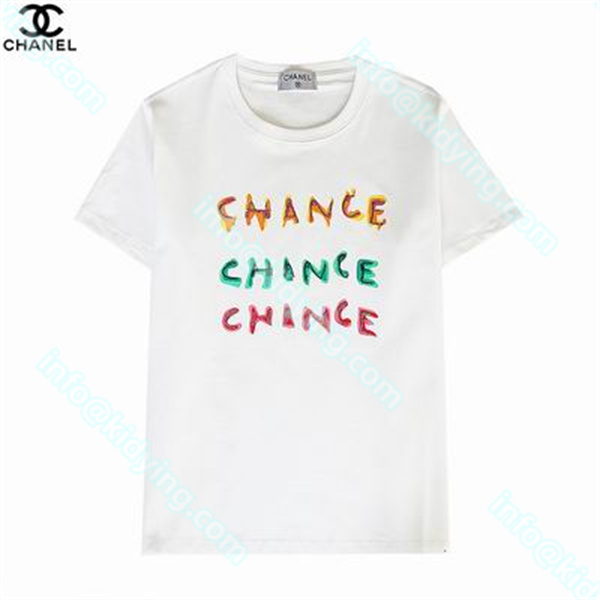 シャネル メンズ 半袖tシャツ CHANELロゴ 激安 スーパーコピー 偽物