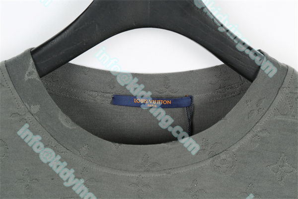 Louis Vuitton メンズ ヴィトン 激安 tシャツ LVロゴ スーパーコピー